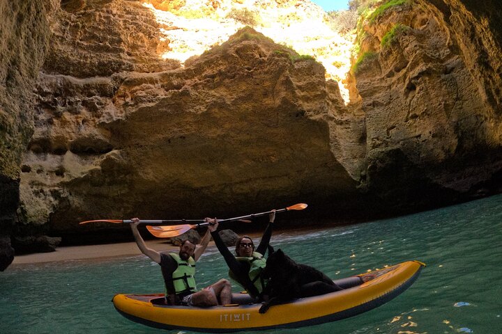 Exclusive Small Group Kayak Tour to Benagil Caves with 4K Photos