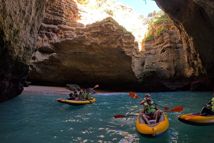Exclusive Small Group Kayak Tour to Benagil Caves with 4K Photos