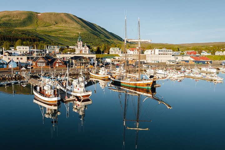 Traditional Oak Ship Whale Watching Tour From Husavik
