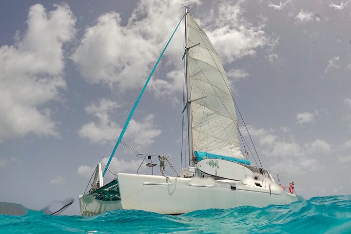 Jost Van Dyke - Sandy Spit & Soggy Dollar Sailing Tour in the BVI