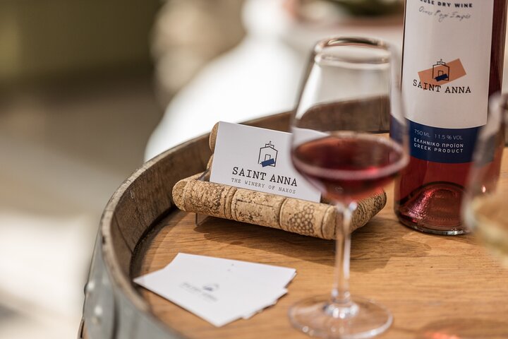 Wine Tasting and Tour in Saint Anna Winery in Naxos