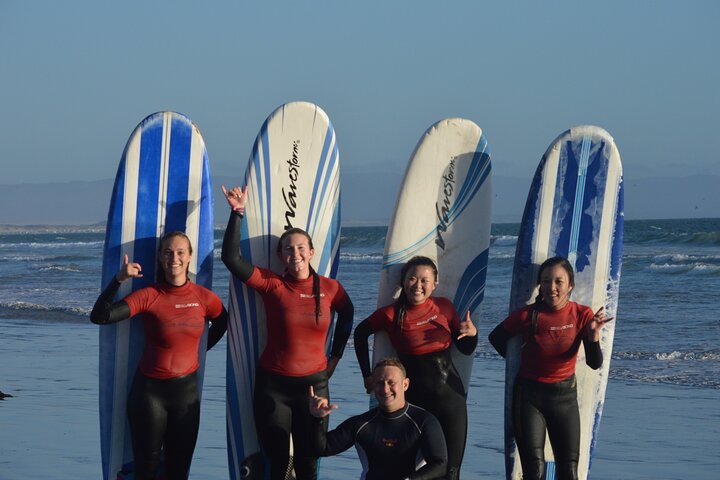 Private Group Surfing Class, Pismo Beach California w Instructor