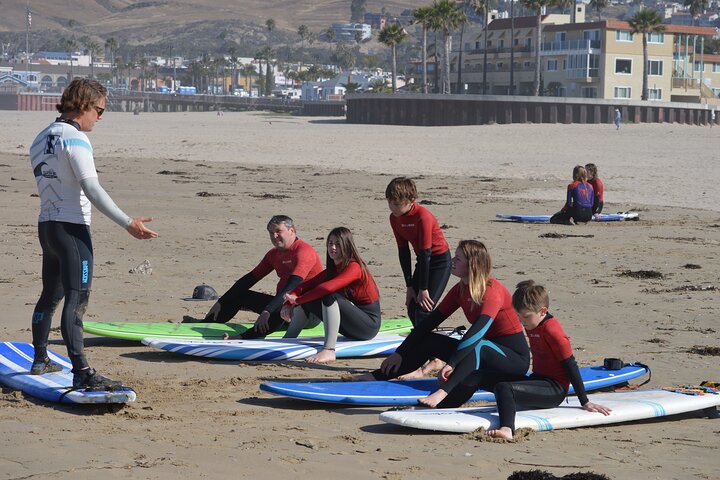 Private Group Surfing Class, Pismo Beach California w Instructor