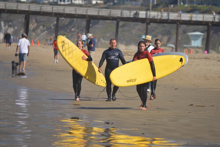 Private Group Surfing Class, Pismo Beach California w Instructor