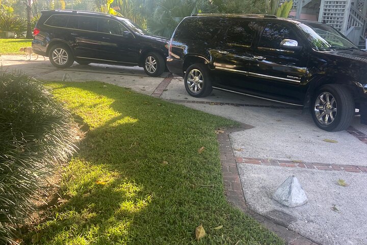 Luxury SUV Transfer from Airport, cruise port, Celebration Key