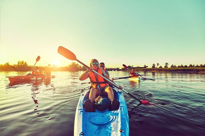 Canoeing in Sedgefield at Oysters Edge, Garden Route