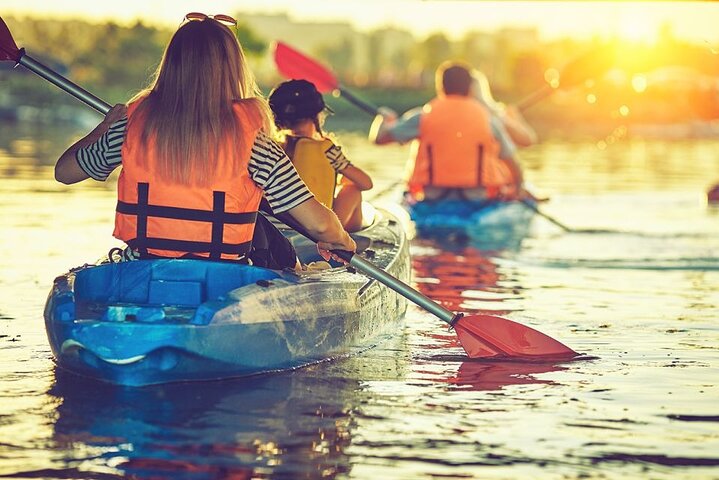 Canoeing in Sedgefield at Oysters Edge, Garden Route