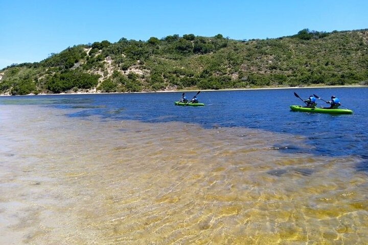 Canoeing in Sedgefield at Oysters Edge, Garden Route