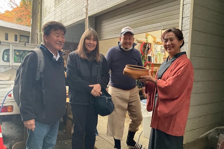 Artist Pottery and Cooking Class in the Old Streets of Mt. Hiei