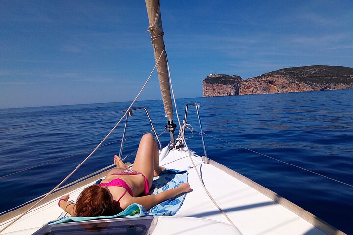 Alghero - Sailboat trip with lunch on board,