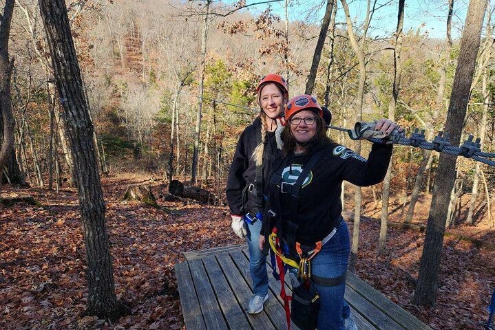 Bransons Best Zipline - Great Woodsman Canopy Tour