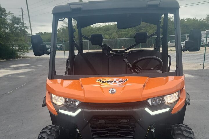 Exuma,Bahamas: 6 Seater Buggy/Jeep Rental with Bluetooth speakers