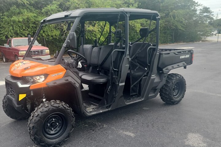 Exuma,Bahamas: 6 Seater Buggy/Jeep Rental with Bluetooth speakers