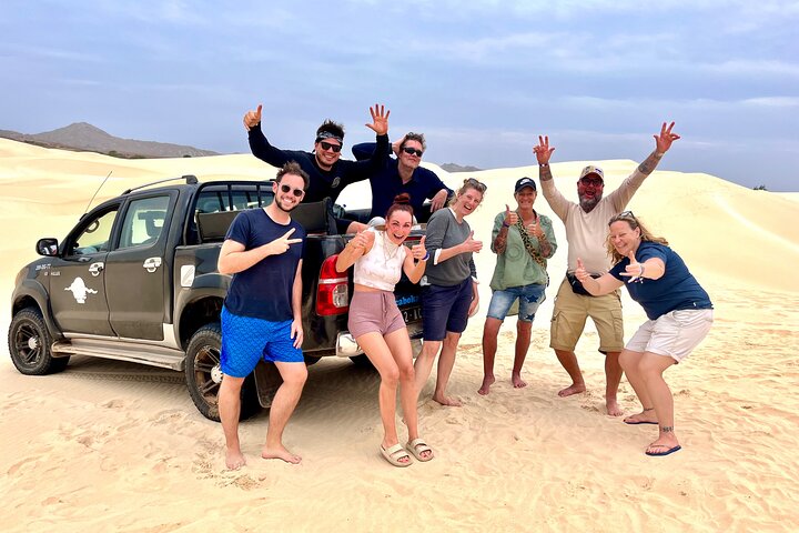 4WD Boa Vista group day tour south and north with sandboarding