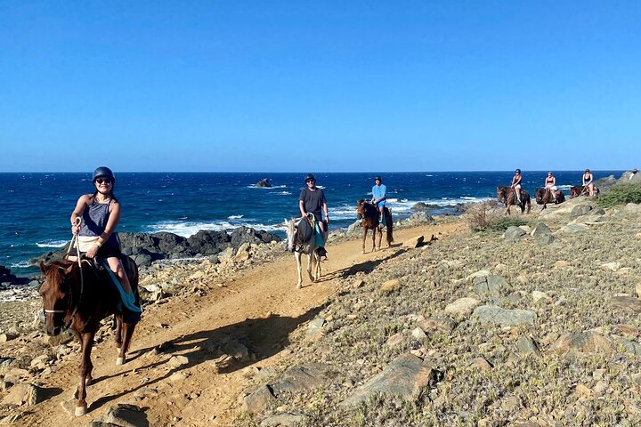 Horseback Ride Tour to Natural Pool in Arikok National Park