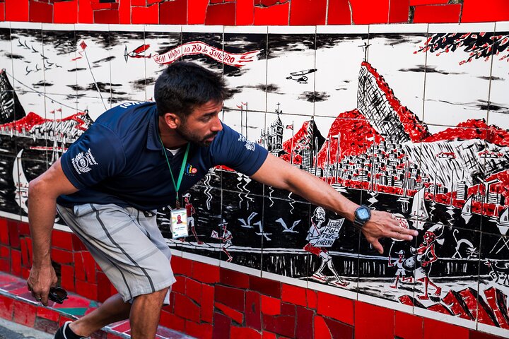 Full Day in Rio: Christ by Train, Sugarloaf, Selarón & Barbecue