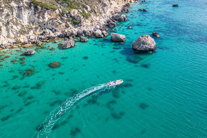 Cagliari Boat Tour by Maxi Rib - Wine and Snorkeling
