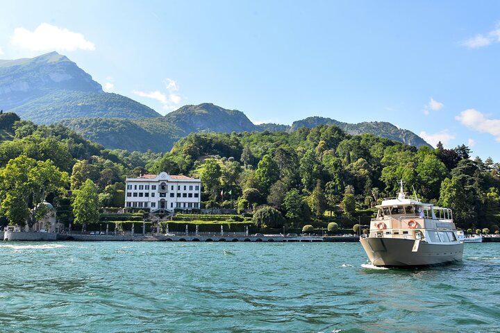 Lake Como & Bellagio Day Trip with Boat Cruise from Milan