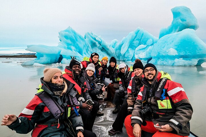 Glacier hike and Iceberg Boat Tour