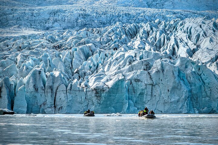 Glacier hike and Iceberg Boat Tour