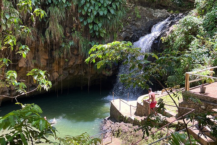 Half day tour: Grenada River tubing and waterfall excursion