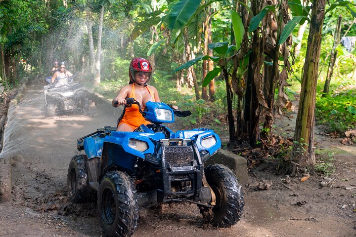 ATV, Bamboo Rafting, Horseback Ride n Swim Guided Tour