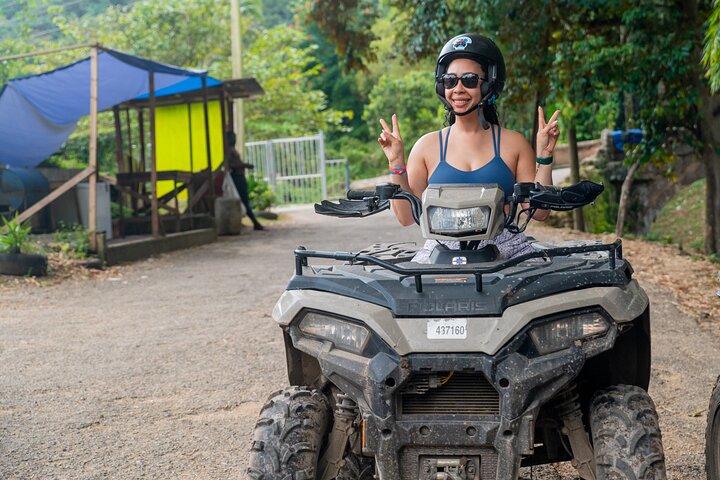 ATV, Bamboo Rafting, Horseback Ride n Swim Guided Tour
