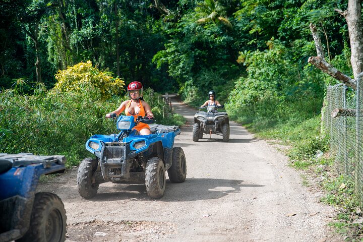 ATV, Bamboo Rafting, Horseback Ride n Swim Guided Tour