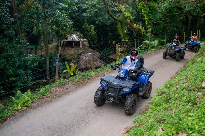 ATV, Bamboo Rafting, Horseback Ride n Swim Guided Tour