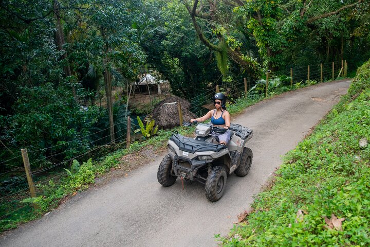 ATV, Bamboo Rafting, Horseback Ride n Swim Guided Tour