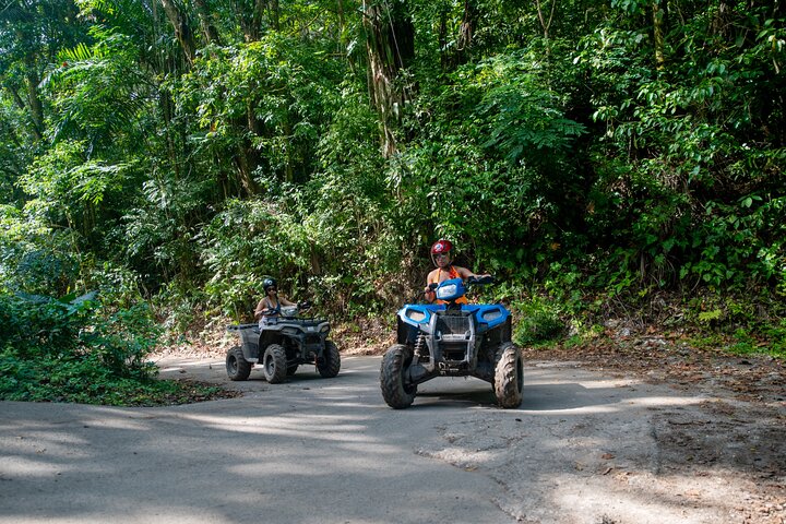 ATV, Bamboo Rafting, Horseback Ride n Swim Guided Tour