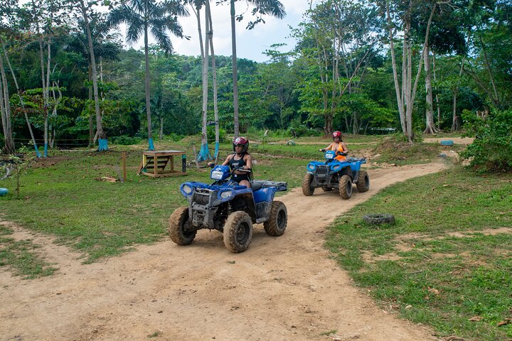 ATV, Bamboo Rafting, Horseback Ride n Swim Guided Tour