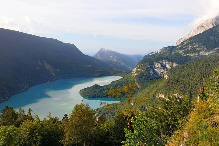 Lake Molveno and Grappa Distillery Tour with Tastings