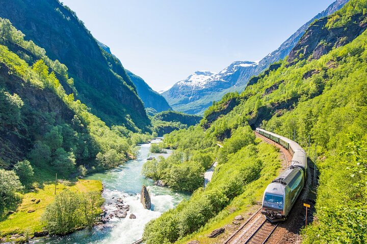 Guided tour - Viking Village, Nærøyfjord Cruise and Flåm Railway