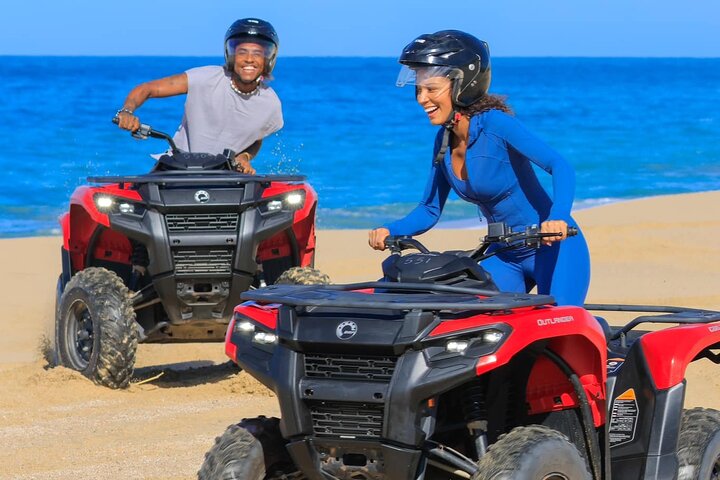 Cabo ATV Tour: Desert, Beach Ride and Tequila Tasting