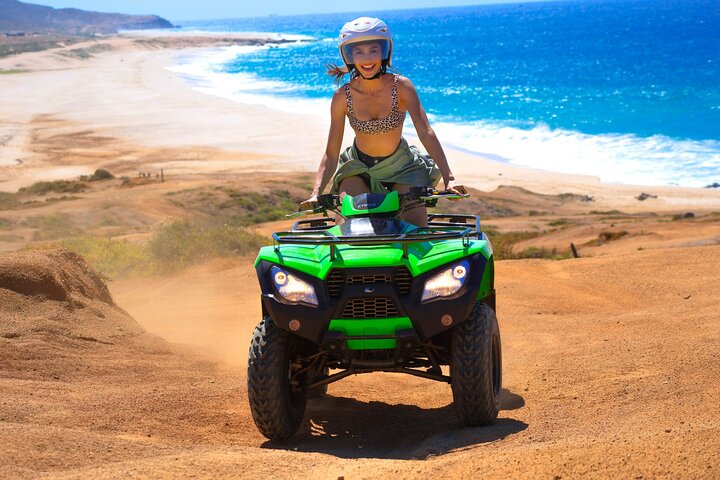 Cabo ATV Tour: Desert, Beach Ride and Tequila Tasting