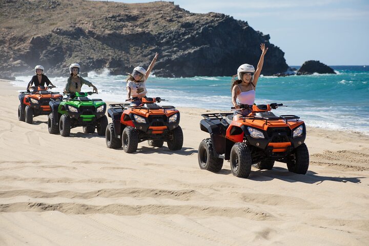 Cabo ATV Tour: Desert, Beach Ride and Tequila Tasting