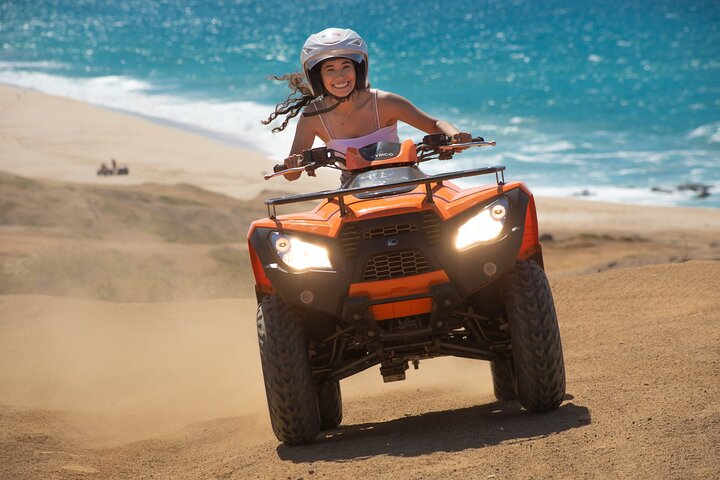 Cabo ATV Tour: Desert, Beach Ride and Tequila Tasting