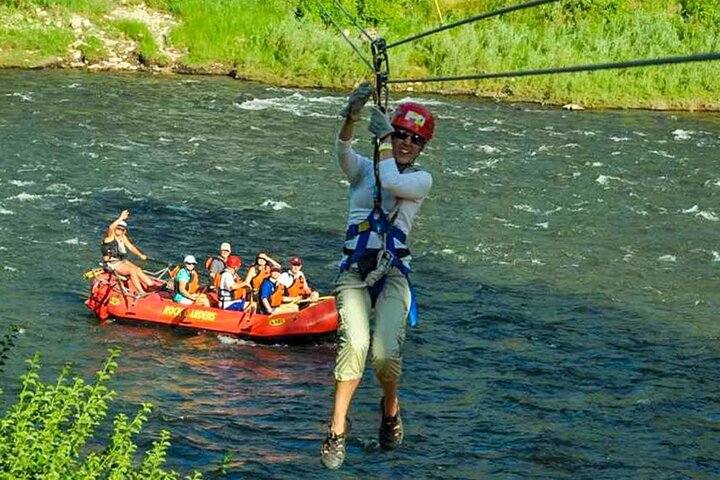 Canyoning, Rafting and Zipline Adventure from Belek and Antalya