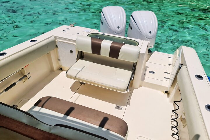 La Digue, Curiuese, St. Pierre, Anse Lazio by boat from Mahe (Private Boat)
