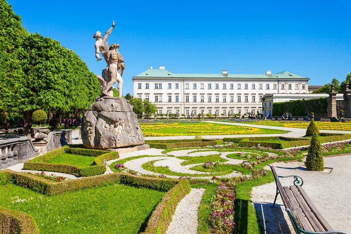 Salzburg Old Town Walking Tour, Mozart, Mirabell Gardens