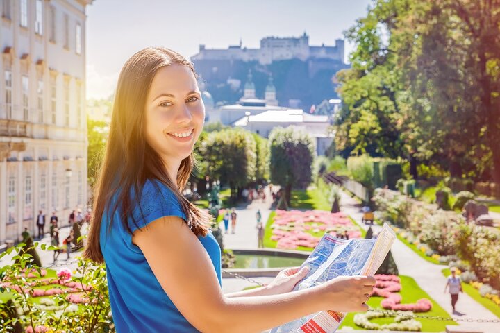 Salzburg Old Town Walking Tour, Mozart, Mirabell Gardens