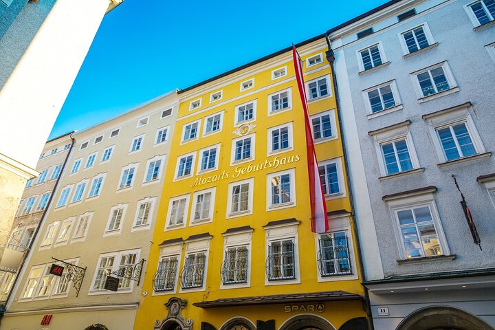Salzburg Old Town Walking Tour, Mozart, Mirabell Gardens