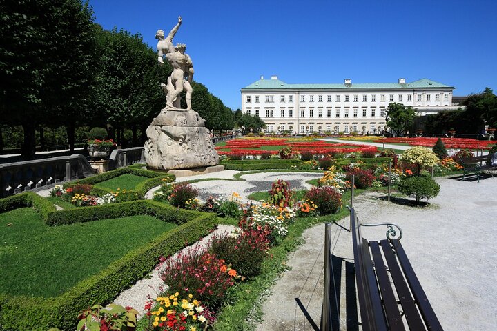 Salzburg Old Town Walking Tour, Mozart, Mirabell Gardens
