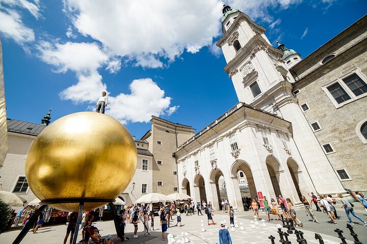 Salzburg Old Town Walking Tour, Mozart, Mirabell Gardens
