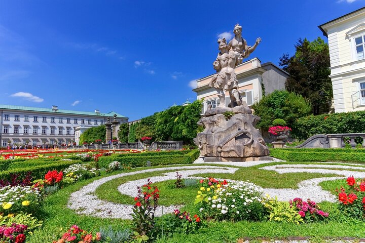 Salzburg Old Town Walking Tour, Mozart, Mirabell Gardens