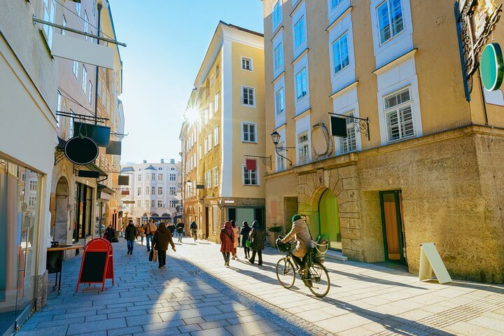 Salzburg Old Town Walking Tour, Mozart, Mirabell Gardens