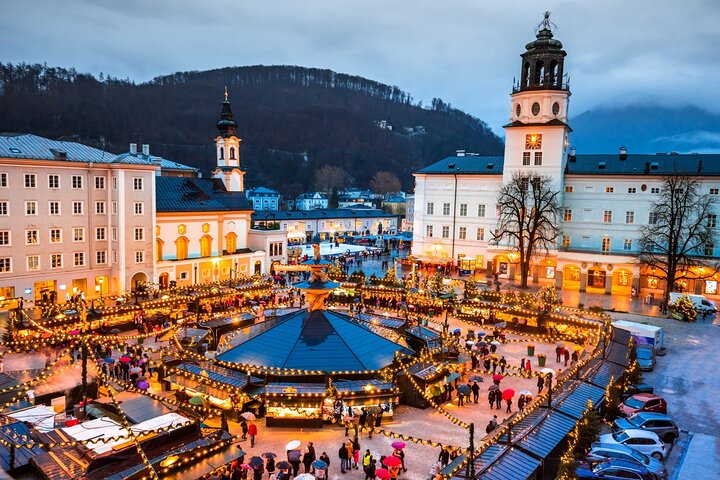 Salzburg Old Town Walking Tour, Mozart, Mirabell Gardens