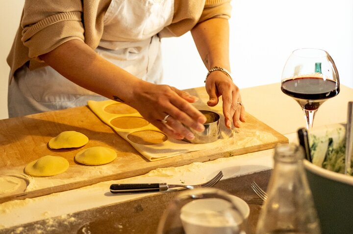Small-Group Tuscan Cooking Class with Wine & Lunch from Siena