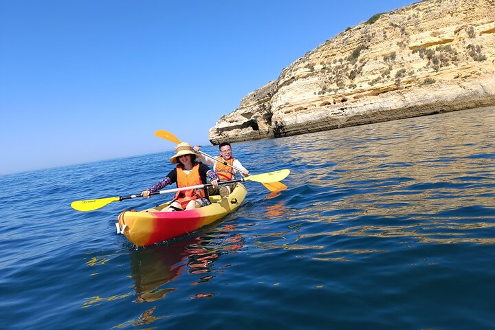 Kayak Guided Tour to Benagil Cave + Sunrise and Sunset